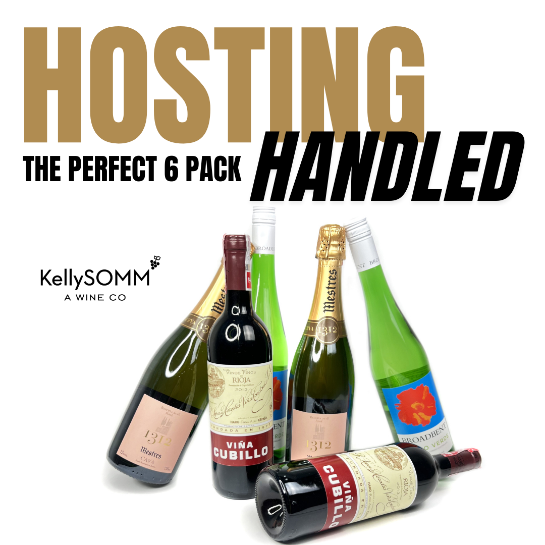 6 bottles "Hosting Handled"