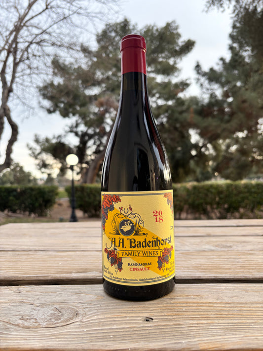 A.A. Badenhorst "Ramnasgras" Cinsault WO 2018 750ml