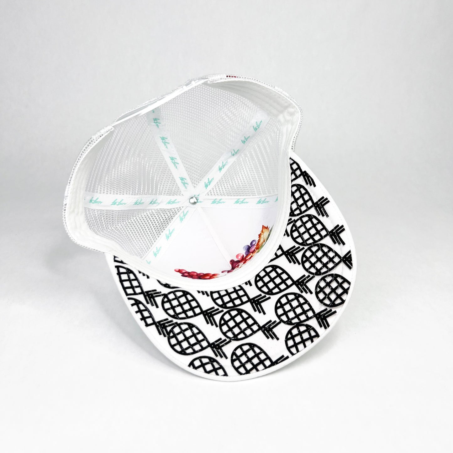 KellySOMM Pineapple Logo White Hat